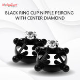 Itspleazure Black Ring Nipple Clamp